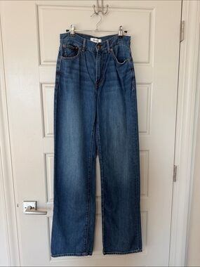 Madewell Perfect Vintage Wide Leg Jeans in Airy Denim-Tall